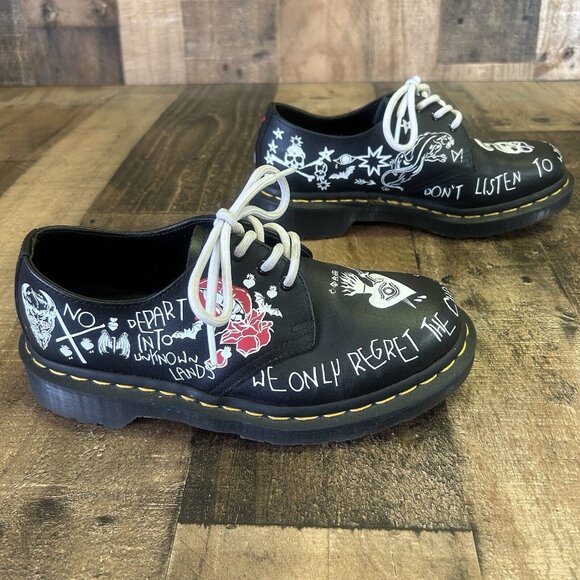 Dr. Martens Rebel 1461 Oxford Shoes Boots Womens 6 - Picture 12 of 12